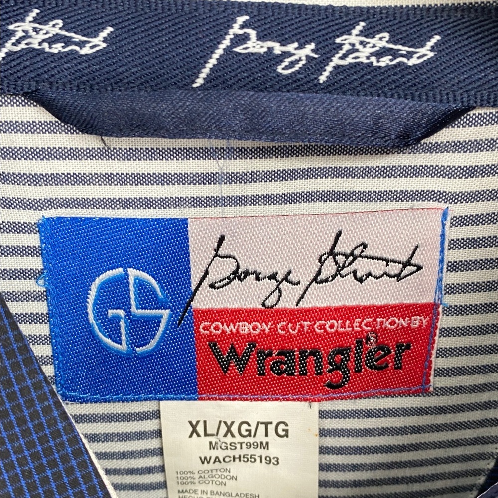 Wrangler x George Strait Western Men's Button-Down Shirt Size XL - Picture 6 of 8